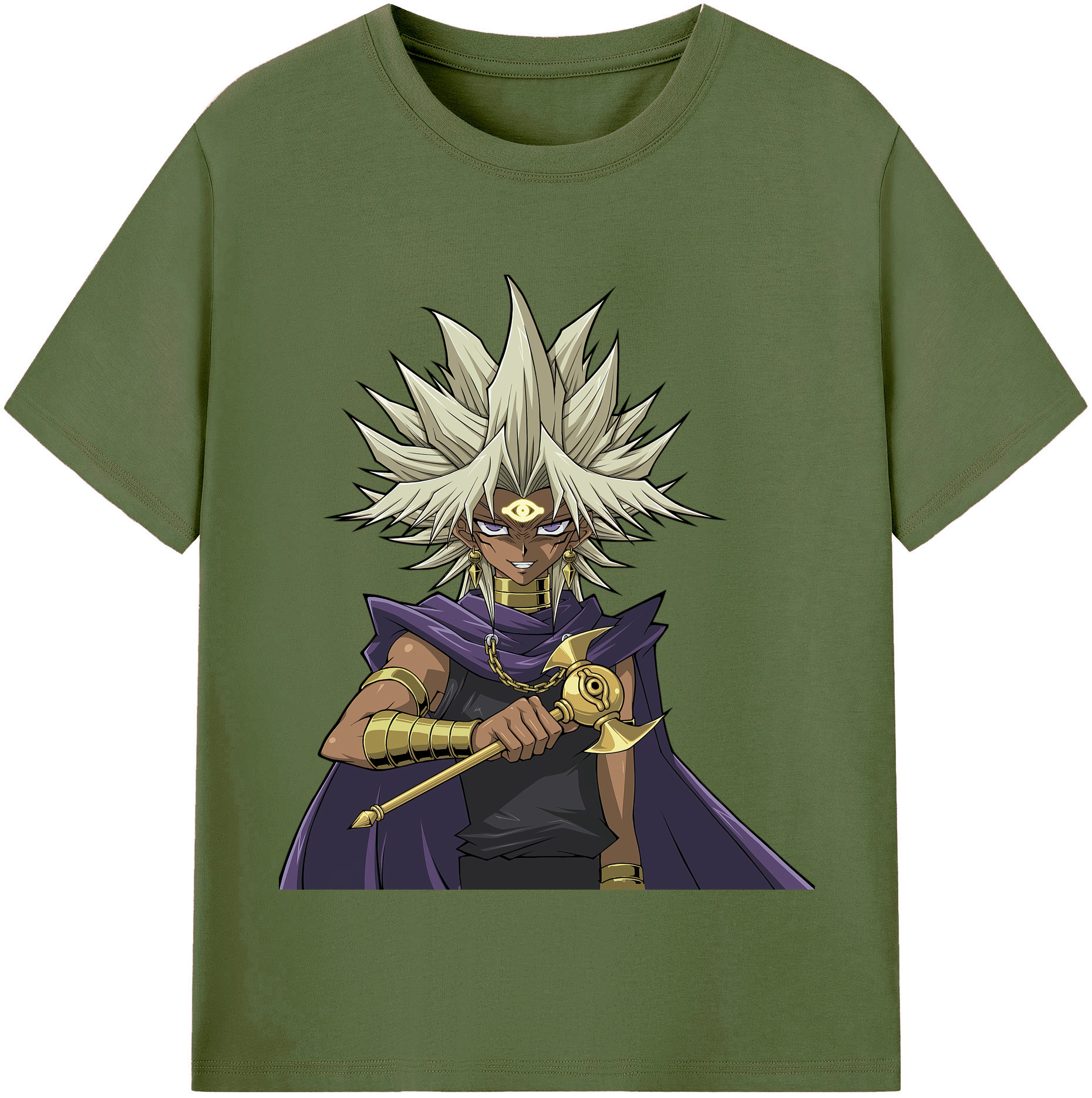 （画像用） 遊☆戯☆王 Yu-Gi-Oh! 綿100％半袖Tシャツ（フロントプリント）